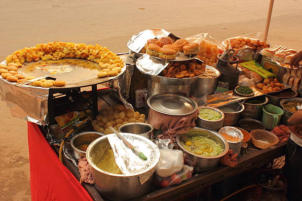 Street food chaat masala